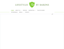 Tablet Screenshot of lifestylesbybarons.com
